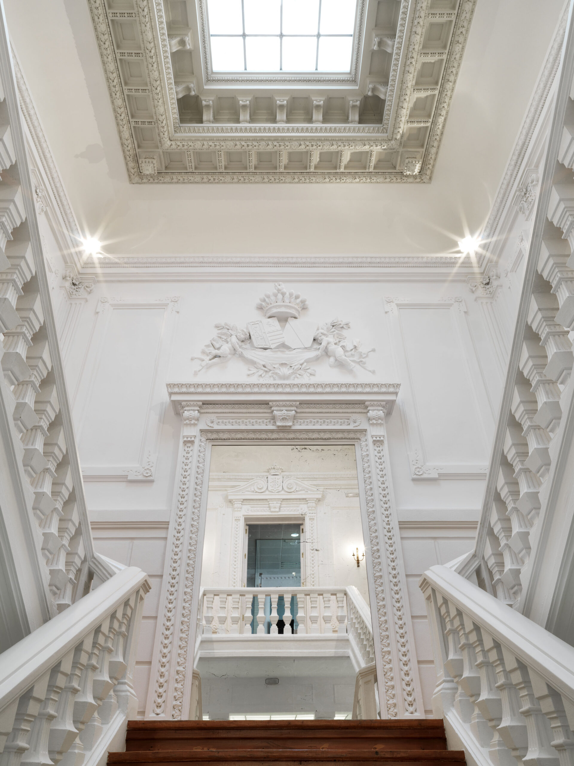 02 Galow Private Bank Architecture Stairs Luxury Well Workplace Madrid