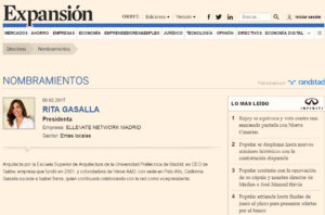 Rita Gasalla en Expansión